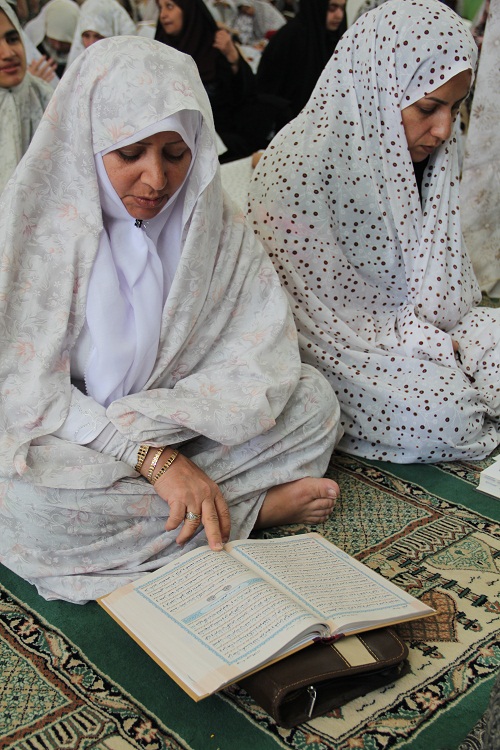 اعتکاف خواهران در مسجد حضرت زینب(س) زاهدان