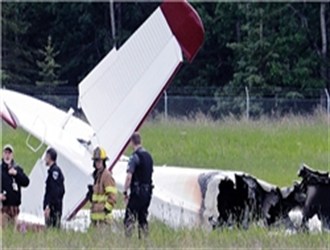 سقوط هواپیما در آمریکا ۱۰ کشته بر جای گذاشت