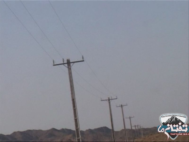 افتتاح برق رسانی به روستای رودهینار