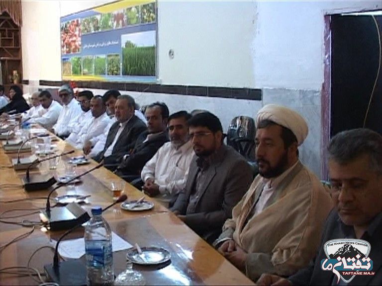 مراسم تحلیف اعضای شورای اسلامی شهر خاش و نوک آباد