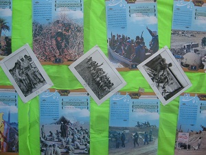 برگزاری نمایشگاه عکس شهدای دانش آموز و فرهنگی دفاع مقدس در زاهدان