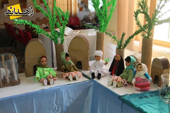 افتتاح نمایشگاه آثار کودکان در شهرستان زاهدان