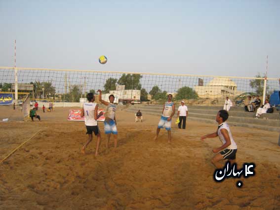 برگزاری اولین دورمسابقات والیبال ساحلی قهرمانی باشگاههای استان