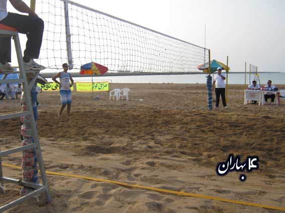 برگزاری اولین دورمسابقات والیبال ساحلی قهرمانی باشگاههای استان