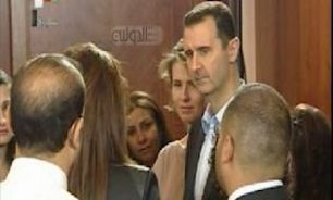 همسر بشار اسد با کاشت درخت زیتون به شایعات پایان داد