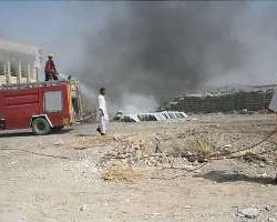مانور زلزله درشهرستان نیکشهر