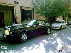 ماشین ۱۰میلیاردی در تهران متعلق به کیست؟/عکس