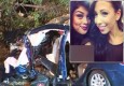 رانندگی دختران مست حادثه آفرید +تصویر