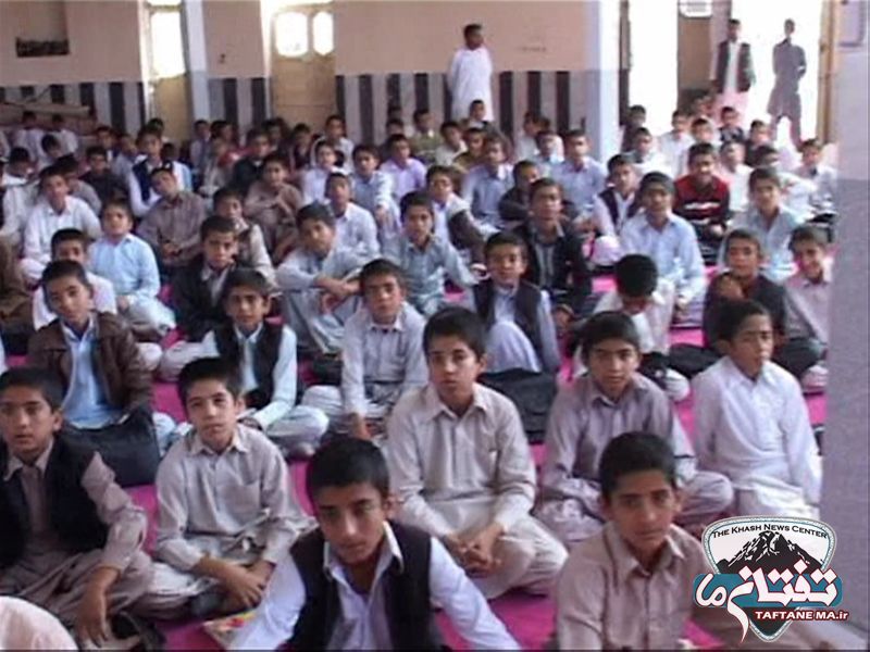 برگزاری جشن تکلیف دانش آموزان شهرستان خاش