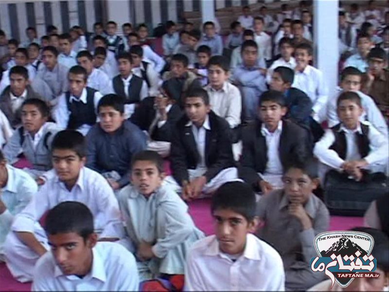 برگزاری جشن تکلیف دانش آموزان شهرستان خاش
