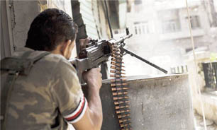 تشديد حملات خمپاره اي تروريستها بدنبال پيشرويهاي ارتش سوريه
