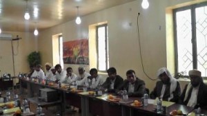 نشست مسئولان منطقه آزاد چابهار و جمعی از مسئولین و معتمدین زرآباد