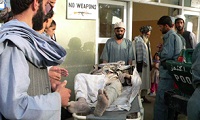 پاسگاه پلیس در افغانستان هدف حمله انتحاری قرار گرفت