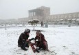 بارش برف و تگرگ مدارس شهرستان زهک را تعطیل کرد