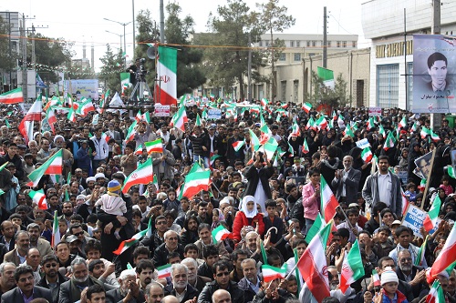 حضور مردم سیستان و بلوچستان در راهپیمایی 1390