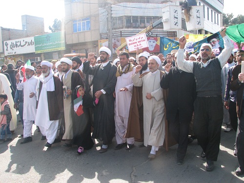حضور بصیرانه مردم سیستان و بلوچستان در راهپیمایی 22 بهمن سال 91