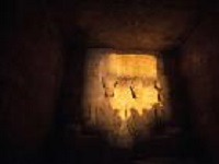 روشن شدن مجسمه رامسس دوم در مصر