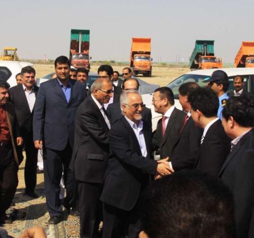 مراسم کلنگ زنی ساخت پالایشگاه نفت فوق سنگین در بندرچابهار