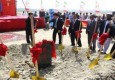 مراسم کلنگ زنی ساخت پالایشگاه نفت فوق سنگین در بندرچابهار