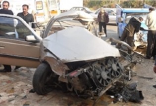 تصادف در محور ایرانشهر ـ نیکشهر 6 کشته بر جای گذاشت