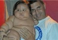 چاق‌ترین کودک 8 ماهه جهان لاغر می‌کند+تصاویر