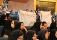 اعتراض دانشجویان به روحانی/ تصویر