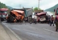 تصادف مرگبار در محور خاش- زاهدان/ 4 کشته و مجروح حاصل تصادف دو کامیون