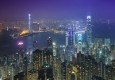 تصویری/ شب‌های بسیار نورانی هنگ کنگ