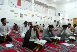 استقبال جوانان از مراسم معنوی اعتکاف / رشد چهل درصدی معتکفین در شهرستان چابهار