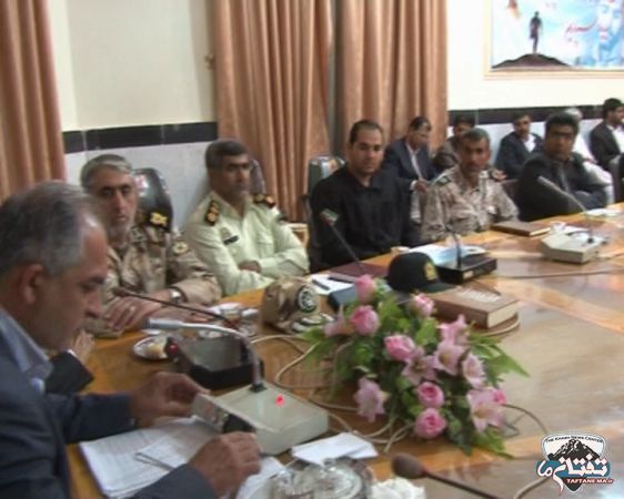 برگزاری جلسه شورای اداری شهرستان خاش