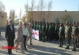 برگزاری مراسم صبحگاه مشترک نیروهای مسلح به مناسبت سوم خرداد در زابل