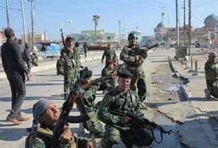 هلاکت ۵۰ تروریست درتکریت/ کشته شدن فرمانده ارتش عراق/ سنگربندی اطراف بغداد