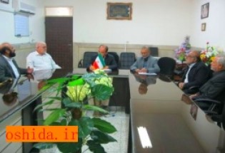 اعضای کانون باز نشستگان با مدیر آموزش و پرورش شهرستان زابل دیدار کردند