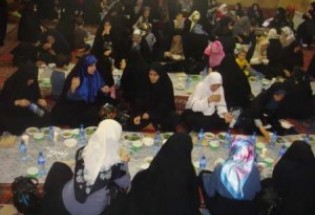 ۱۵۰نفر از زنان خودسرپرست ایرانشهری افطار مهمان هلال احمر بودند