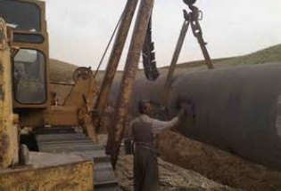 اجرای پروژه خط انتقال آب ازسدماشکیدبه شهرسوران وهیدوج