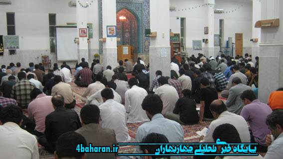 برگزاری مراسم احیای شب نوزدهم ماه مبارک رمضان در شهرستان چابهار