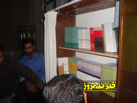 افتتاح کتابخانه دفاع مقدس در مجتمع فرهنگی سردار حاج حبیب لکزایی