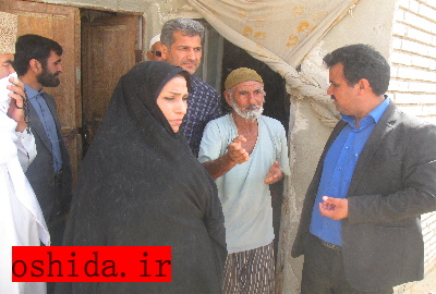 بازدید مدیر کل ستاد بحران استان از مناطق طوفان زده سیستان