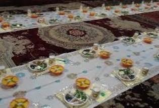 ضیافت افطاری جمعیت هلال احمر شهرستان سیب وسوران برگزار شد