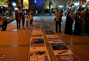 نمایشگاه پوستر با موضوع غزه در ترکیه + تصاویر