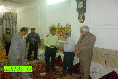 دیدار معاونت استاندار به همراه مسئولین از آزادگان شهرستان زابل