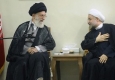 دیدار رئیس جمهور با رهبر معظم انقلاب اسلامی در آستانه سفر به نیویورک