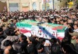 پیکر 2 شهید نیروی انتظامی در منطقه سیستان تشییع شد