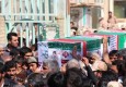 پیکر شهید باقری در زاهدان تشییع شد