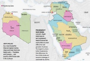 خاورمیانه آبستن جغرافیای جدید است؟ / نقش ترکیه و عربستان در تجزیه منطقه / آرزوی خاورمیانه 14 کشوری