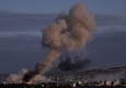 لحظه انفجار دو خودرو بمب‌گذاری شده در شهر کوبانی سوريه + فیلم