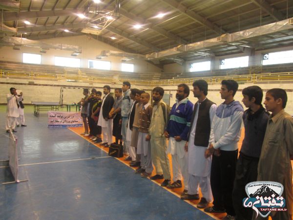 برگزاری مسابقات تنیس روی میز قهرمانی استان در خاش