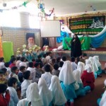 برگزاری مراسم هفته وحدت و جشن میلاد پیامبر (ص) و امام صادق (ع) در مدرسه فرهنگ شهرستان دلگان