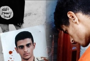داعش یک سرباز شیعه عراقی را ذبح کرد + عکس (۱۸+)