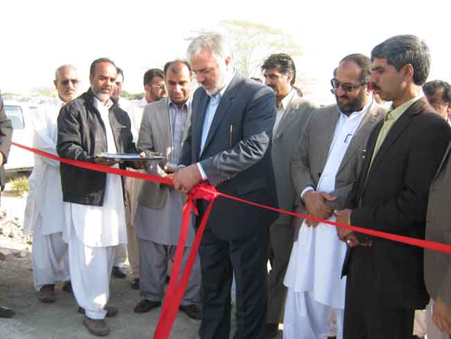 افتتاح طرح های توسعه و بهسازی روستایی در چابهار